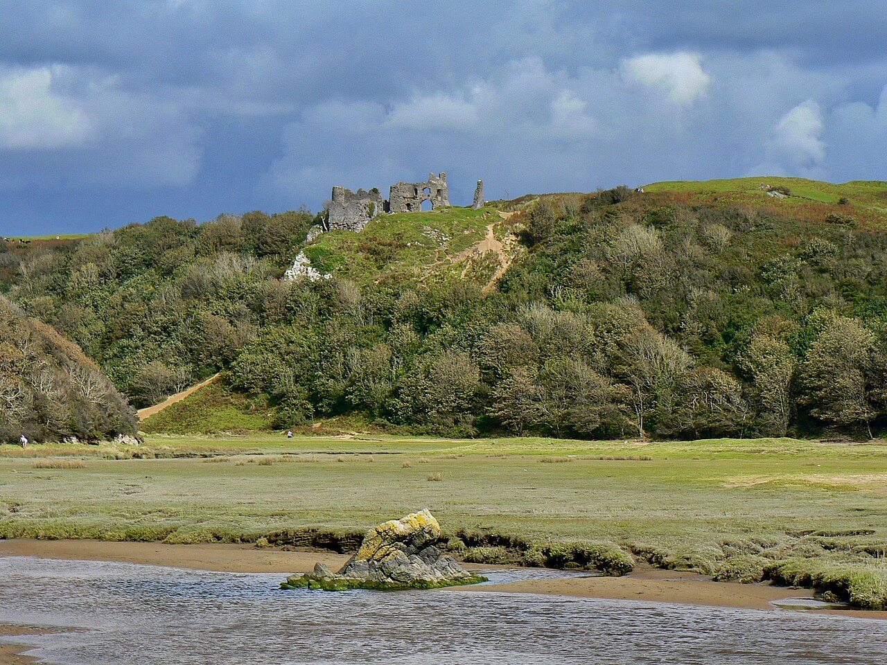 Three Cliffs Bay